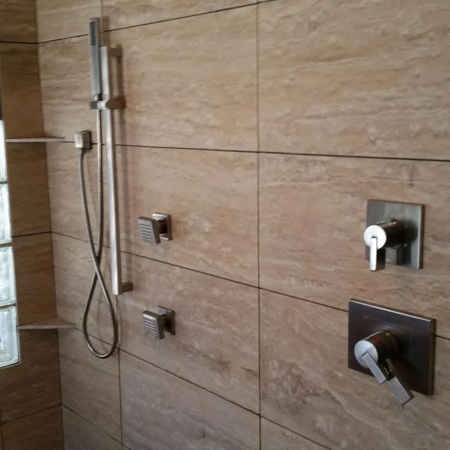 Shower fixture installation for Water Heater Replacement in Hickory Creek